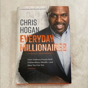 Everyday Millionaires by Chris Hogan - Black and Orange Cover